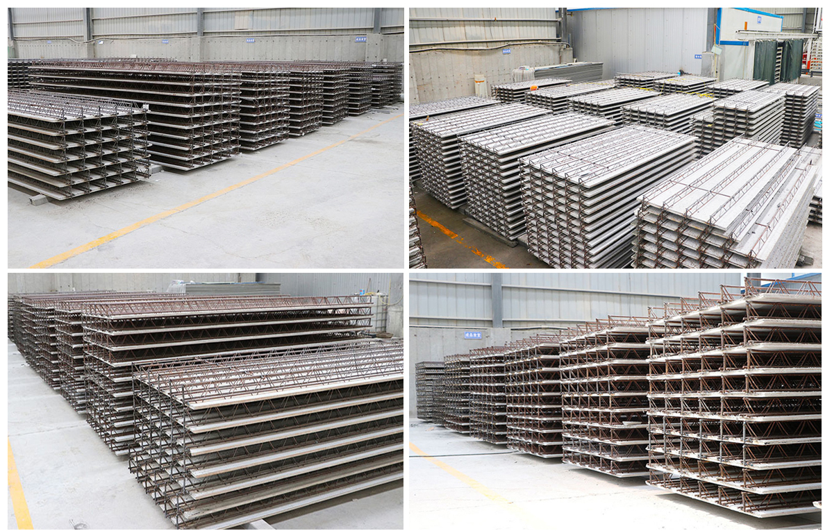 免拆底(dǐ)模鋼筋桁架樓(lou)承闆成品