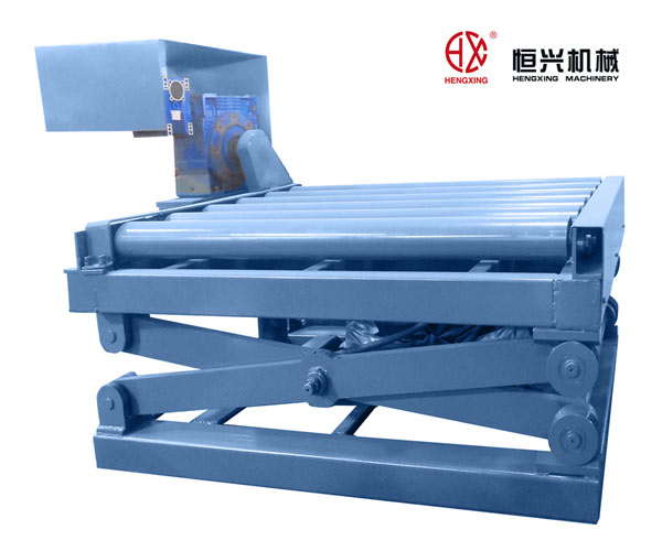 升(sheng)降式滾(gǔn)筒輸送(song)機